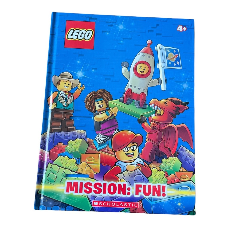 New Lego Mission: Fun, Scholastic children's book ( Hardcover)